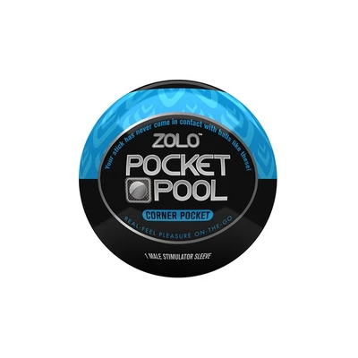 Zolo Pocket Corner Pocket  - Masturbátor ve tvaru kulečníkové koule