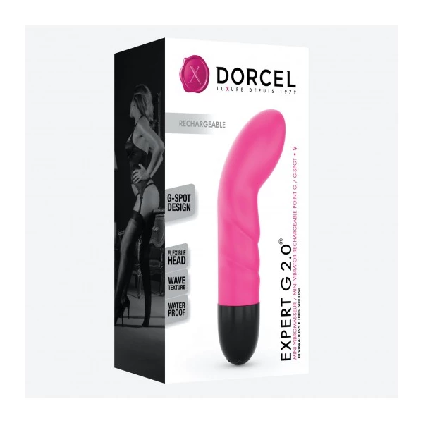 Marc Dorcel Expert G Magenta 2.0 - Wibrator punktu G