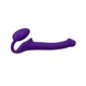 Strap on me Strap on me Silicone bendable strap on Purple  - Strap-on dildo fialové