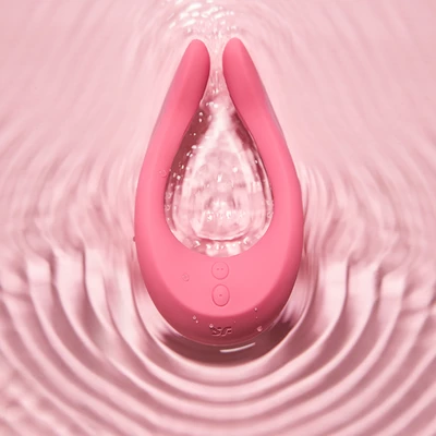 Satisfyer Endless Joy Pink Multi Vibrator  - Vibrátor pro páry růžový