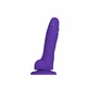 Strap on me Soft Realistic Dildo Purple  - Strap-on dildo fialové