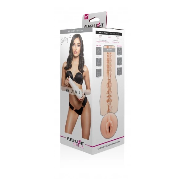 Fleshlight Emily Willis Squirt - masturbator flashlight girls