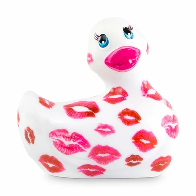 Masażer kaczuszka - I Rub My Duckie 2.0 Romance, Biały i Różowy