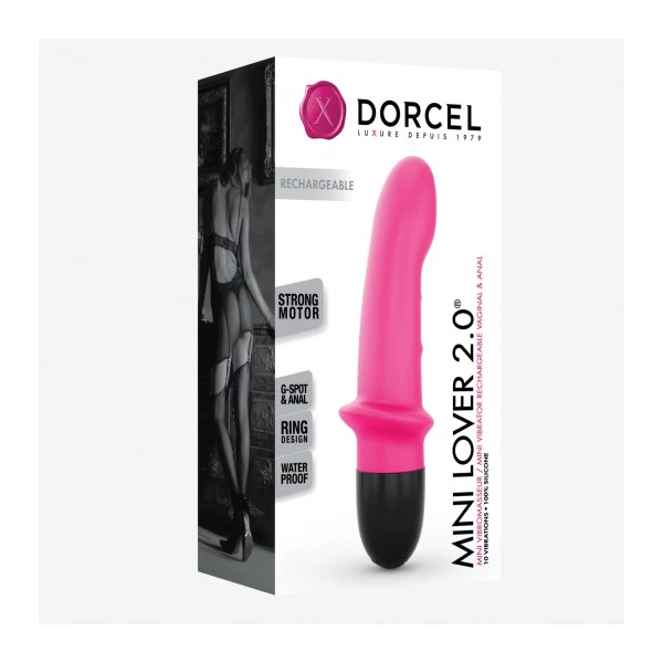 Marc Dorcel Mini Lover Magenta 2.0 - Wibrator punktu G, fioletowy