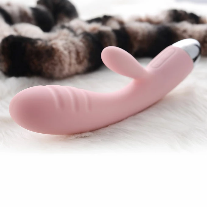 Svakom Barbara Ultra Soft Vibrator Pale Pink - Vibrátor na bod G růžový