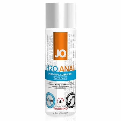 System JO Anal H2O Lubricant Warming 60 ml  - Rozgrzewający Lubrykant analny na bazie wody