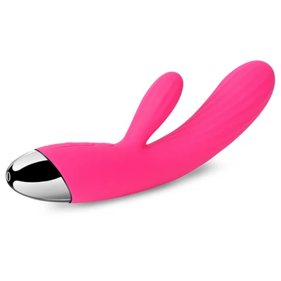 Svakom Angel Intelligent Warming Vibrator  - Vibrátor rabbit s vyhříváním