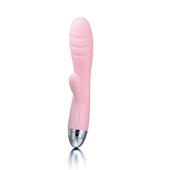 Svakom Barbara Ultra Soft Vibrator Pale Pink  - Vibrátor na bod G růžový
