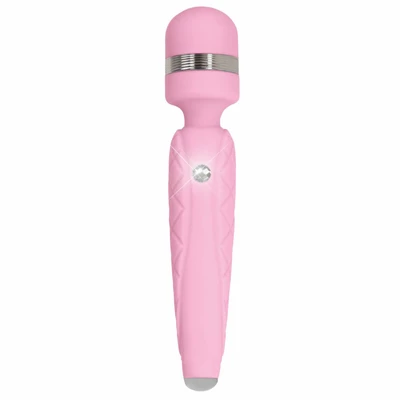 Pillow Talk Cheeky Wand Massager Pink - wibrator wand, Różowy