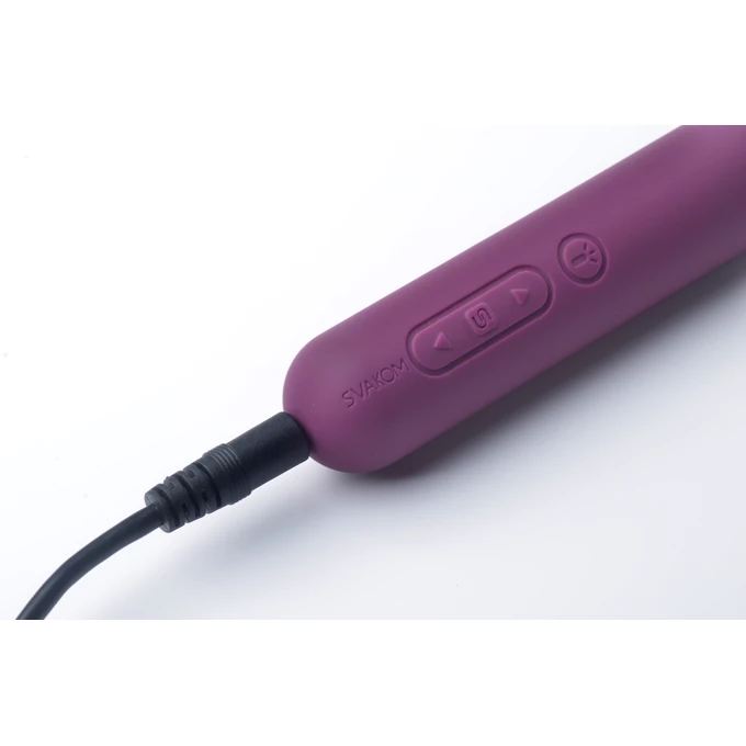 Svakom Siime Camera Vibrator Violet  - Klasický vibrátor s kamerou Fialový