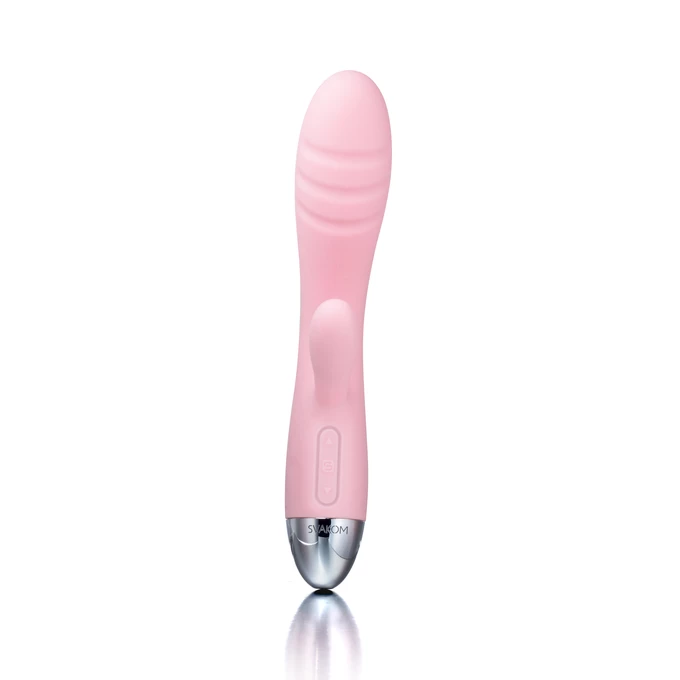 Svakom Barbara Ultra Soft Vibrator Pale Pink  - Vibrátor na bod G růžový