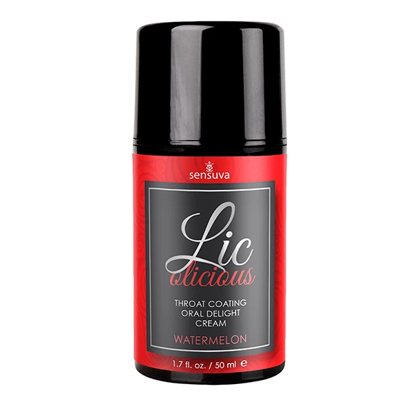 Sensuva Lic olicious Watermelon Oral Delight Cream 50 ml - żel do seksu oralnego
