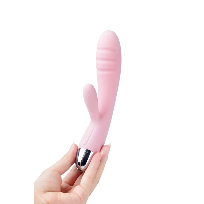 Svakom Barbara Ultra Soft Vibrator Pale Pink  - Vibrátor na bod G růžový