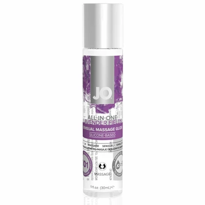 System JO Massage Glide Lavender 30 ml  - Lawendowy Olejek do masażu