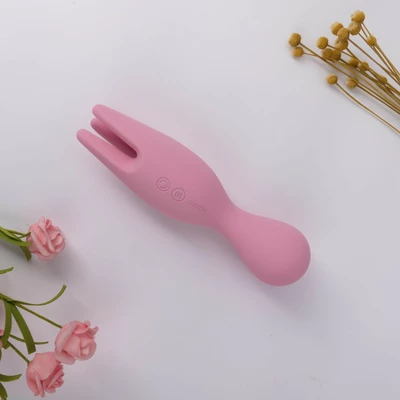 Svakom Nymph Vibrator Pink  - Wand Vibrátor Růžový