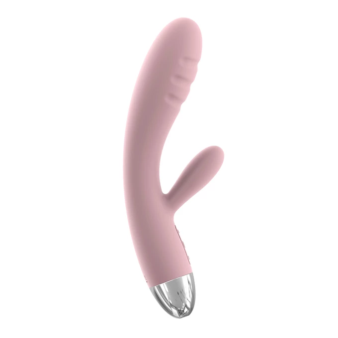 Svakom Barbara Ultra Soft Vibrator Pale Pink  - Vibrátor na bod G růžový