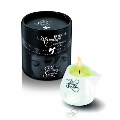 Plaisirs Secrets Massage Candle Coco - świeca do masażu , Kokos