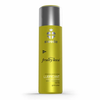 Swede Fruity Love Lubricant Vanilla Gold Pear 100 ml - Lubrykant owocowy, Wanilia, Złota gruszka