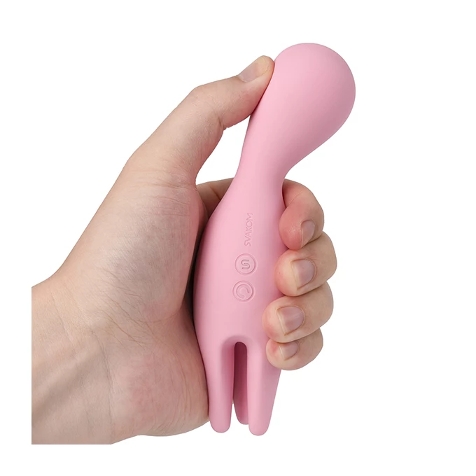 Svakom Nymph Vibrator Pink - Wibrator wand , Różowy
