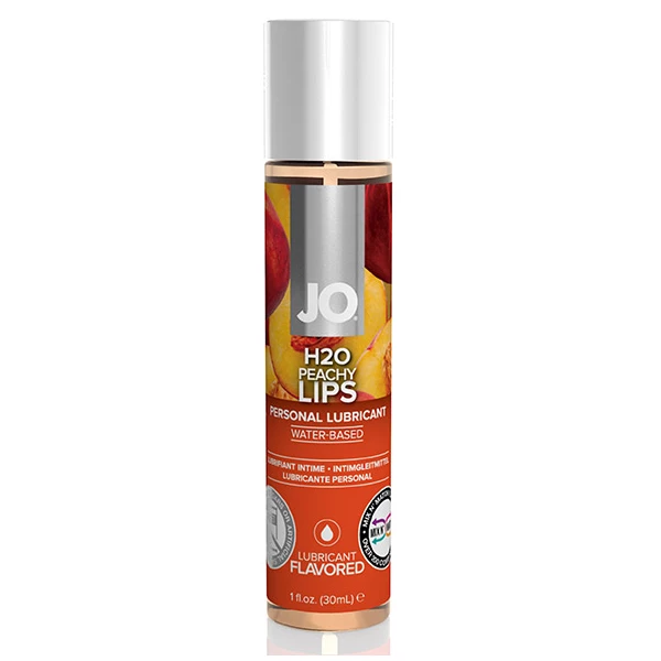 System JO H2O Lubricant Peach 30 ml - Lubrykant na bazie wody o smaku brzoskwiniowym