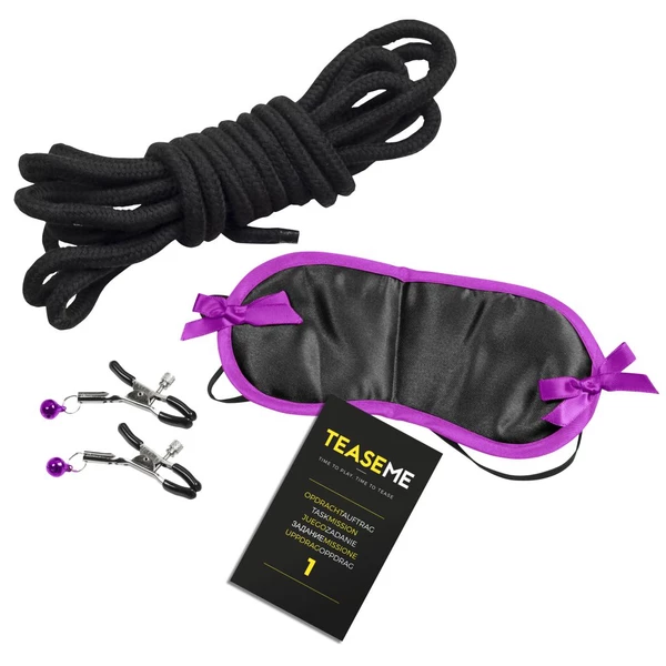 TEASEME Time to Play, Time to Tease - Gra erotyczna z akcesoriami