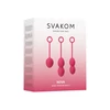 Svakom Nova Kegel Balls Plum Red  - Venušiny kuličky červené